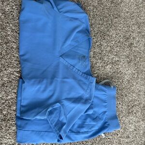 Figs Technical Collection Sky Blue Scrub Set